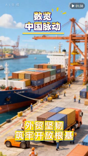 數(shù)覽中國脈動 外貿展堅韌之姿，筑牢高水平開放根基